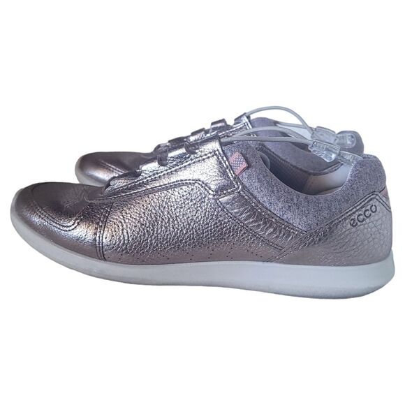 ECCO Women's Sense Trainers Toggle Fashion Sneaker Warm Grey, Size 6 - Picture 2 of 10